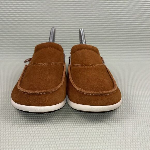 Spenco Ortho Siesta Via Slide Clogs Shoes Women’s Size 8.5D Cashew Camo Suede - Picture 2 of 9